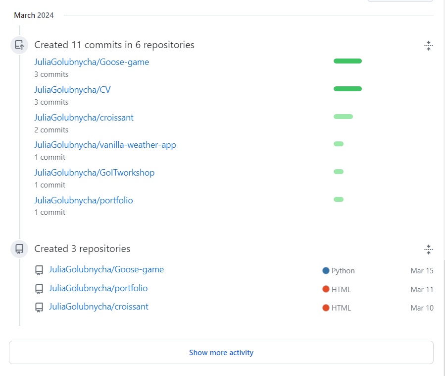 GitHub snapshot